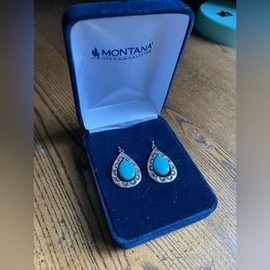 Montana Silversmith turquoise earrings